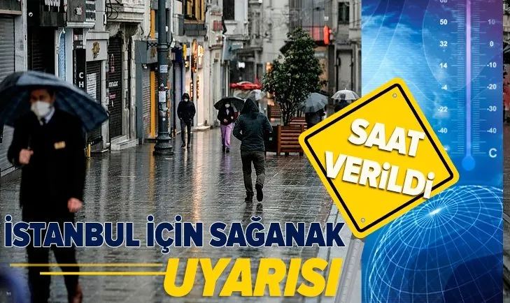 Meteoroloji'den son dakika hava durumu açıklaması! İstanbul için sağanak uyarısı! | 10 Mart 2021 hava durumu