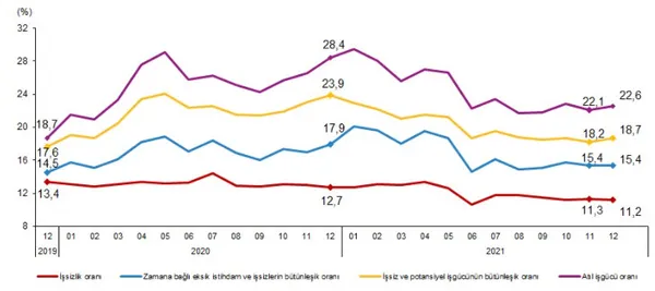 Son dakika: Aralık ayı işsizlik oranları belli oldu! - 6