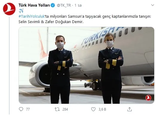 THY'den 9 milyon sembolik yolculu 19 Mayıs özel uçuşu - 2