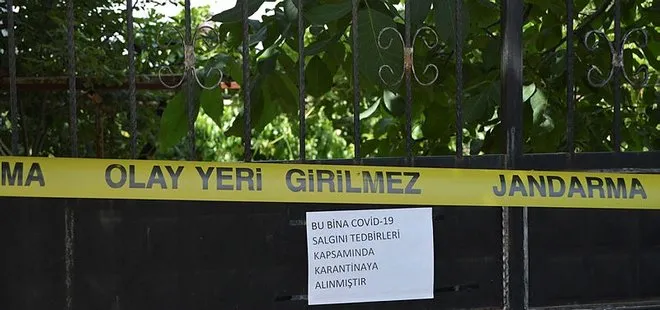 Son dakika: Gaziantep’te 9 ev karantinaya alındı