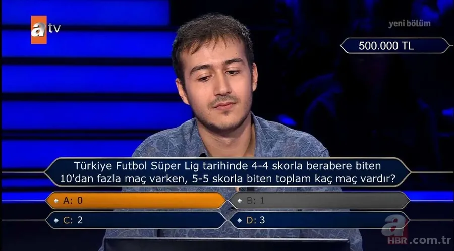Kim Milyoner Olmak İster'de tarihi anlar! Yarışmacı milyonluk soruyu açtırmaya hak kazandı 6