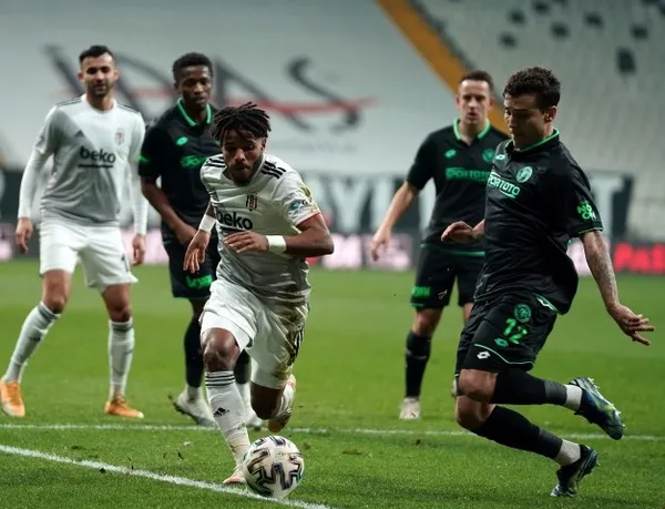 Süper Lig 24. hafta maçı Beşiktaş 1-0 Konyaspor MAÇ SONUCU ÖZET
