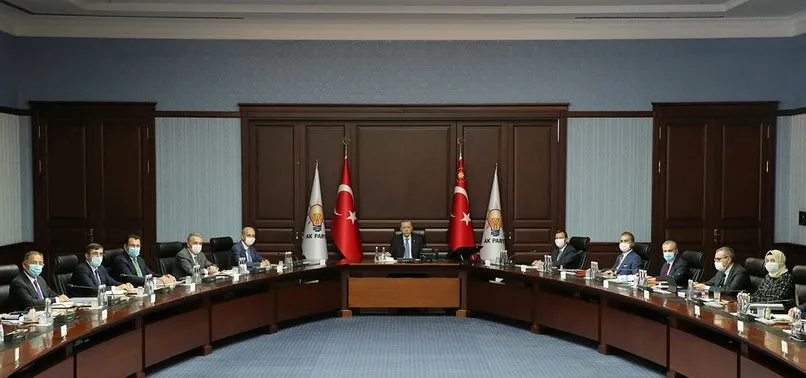 Son dakika: AK Parti MYK Başkan Erdoğan liderliğinde toplandı