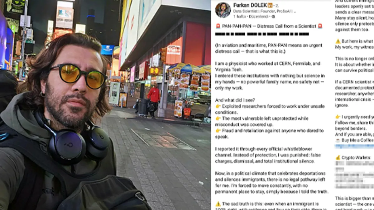 ABD'de Türk bilim insanı gözaltında! Usulsüzlükleri dile getirdi: Günlerdir haber alınamıyor