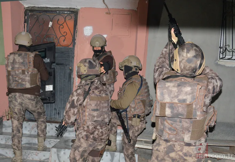 Adana merkezli 5 ilde torbacılara operasyon! 2