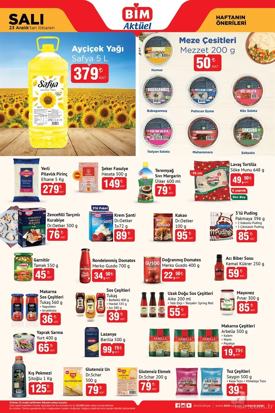 BİM aktüel 23–26 Aralık 2025 kataloğu yayınlandı: İşte indirimli ürünler 4