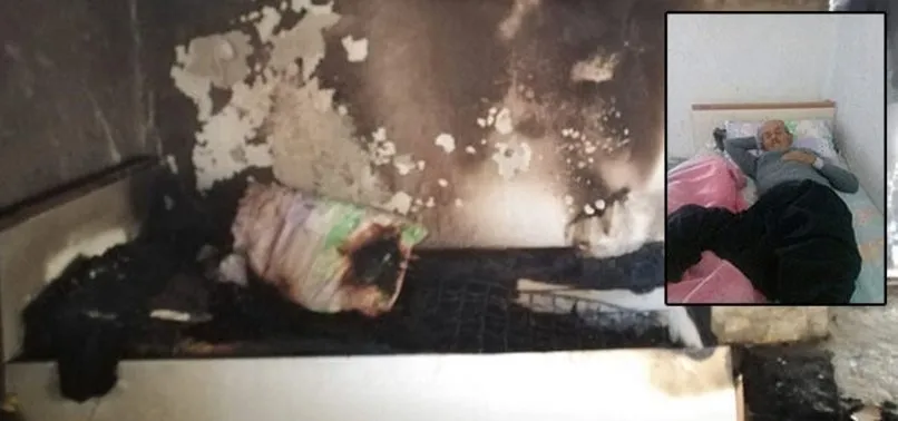 Osmaniye'de yaşlı adamın uyurken kaçırdığı idrar hayatına mal oldu