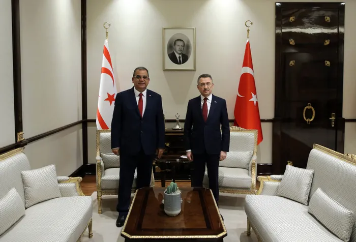 Son dakika: Başkan Erdoğan KKTC Başbakanı Faiz Sucuoğlu’nu kabul etti - 2