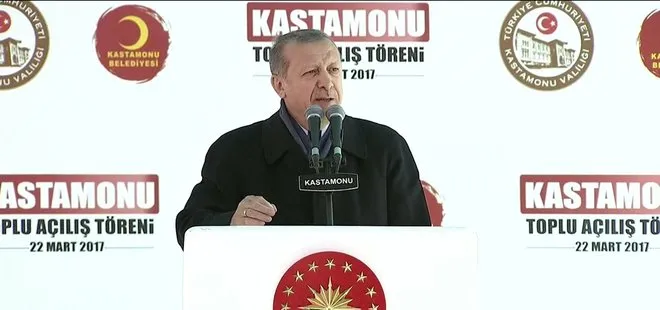 Cumhurbaşkanı Erdoğan: Elalem uzaya çıkarken siz darbeyle uğraşıyordunuz
