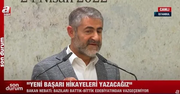 Son dakika: Hazine ve Maliye Bakanı Nureddin Nebati'den önemli açıklamalar - 1