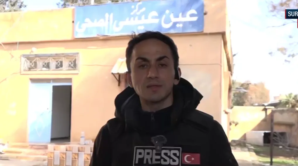 YPGg'nin Ayn İsa'da yer altı hastaneleri