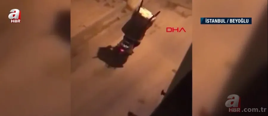 Sokakta şoke eden manzara! Vatandaşlar şaşkınlıkla izledi... Çamaşır makinesini... 5