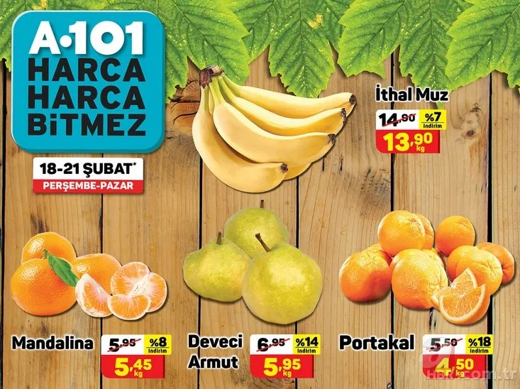 A101 hafta sonu kampanyaları sürprizlerle dolu! 20-26 Şubat A101 aktüel ürünler kataloğunda neler var? 25