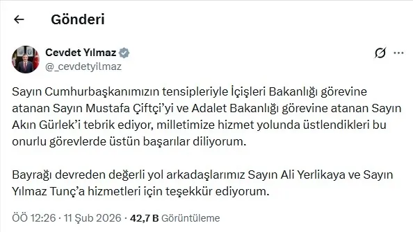 kabinede-gorev-degisimi-adalet-bakani-akin-gurlek-icisleri-bakani-mustafa-ciftci-oldu-1770771686767.jpg Kabine'de görev değişimi! Adalet Bakanı Akın Gürlek İçişleri Bakanı Mustafa Çiftçi oldu - 13