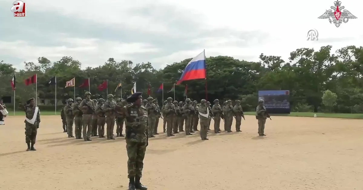 Rusya ile Sri Lanka ortak askeri tatbikat düzenledi