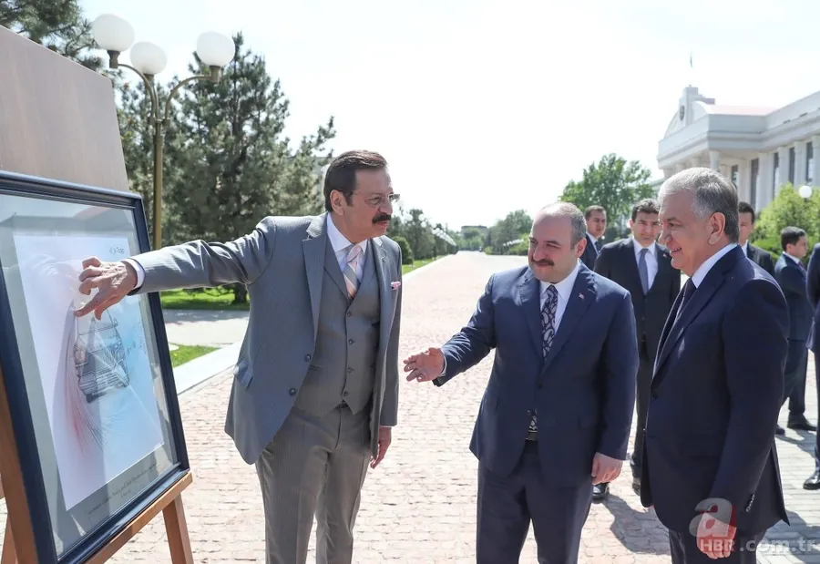 Başkan Erdoğan Özbekistan Cumhurbaşkanı Mirziyoyev ile görüştü: Togg hayırlı olsun 5