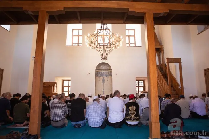 İstanbul’da Lala Hayrettin Bey Camii yeniden ibadete açıldı!