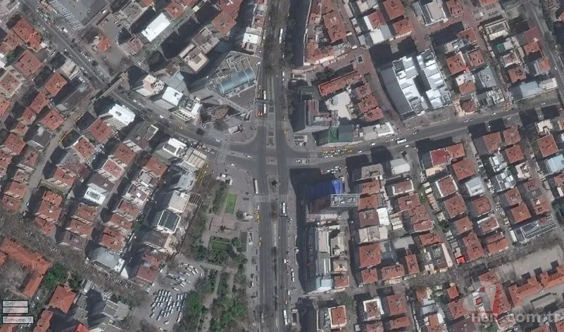 Türkiye'nin koronavirüs sonrası (Kovid-19) boş kalan meydanları uzaydan görüntülendi 8