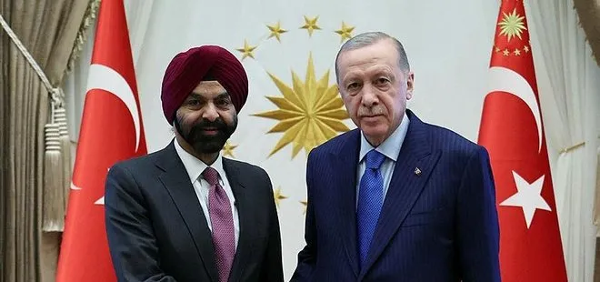 Başkan Erdoğan’dan Külliye’de kritik kabul! Dünya Bankası Başkanı Ajay Banga’yı ağırladı