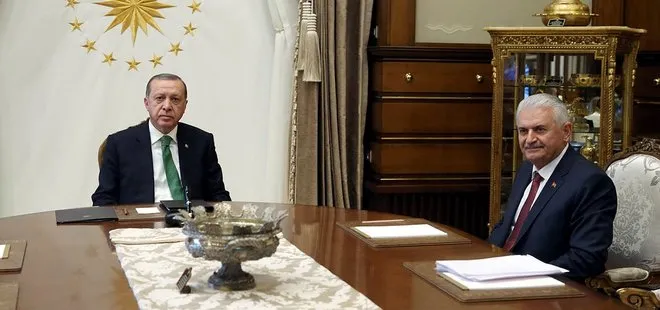 Cumhurbaşkanı Erdoğan, Başbakan Yıldırım ile görüşecek