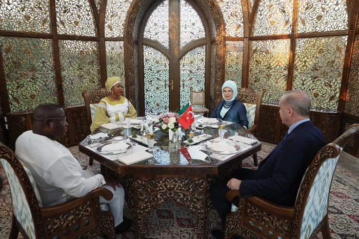 Başkan Erdoğan Sierra Leone Cumhurbaşkanı Julius Maada Bio'yu kabul etti - 2