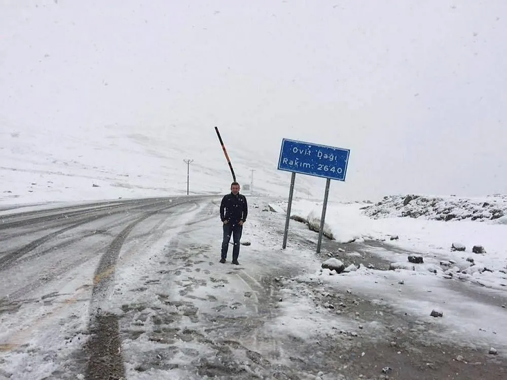 Rize’ye kar yağdı - 1