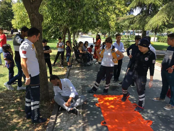 Bayram günü ibretlik manzara! - 1