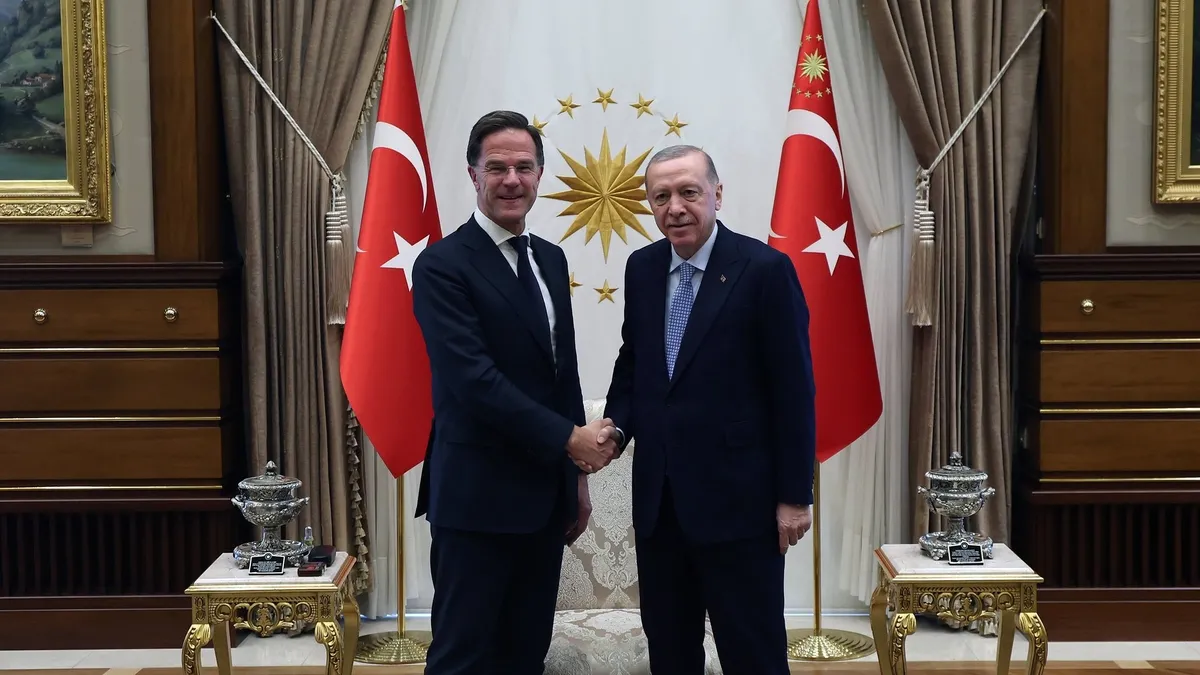Başkan Erdoğan NATO Genel Sekreteri Rutte'yi kabul etti! İşte ele alınan konular