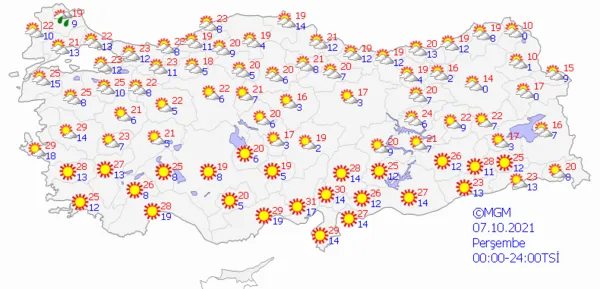 1633533374164.png Sıcaklıklar artacak ama sağanak yağış sürecek! İstanbul Ankara ve İzmir'de hava durumu nasıl olacak? 5 günlük son dakika hava durumu açıklaması - 4