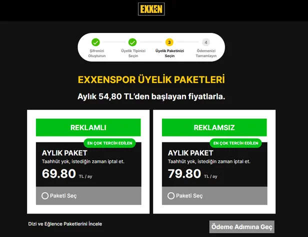 EXXEN üyelik ne kadar, kaç TL 2022? EXXEN Spor paketi nasıl alınır, aynı anda kaç kişi izleyebilir?