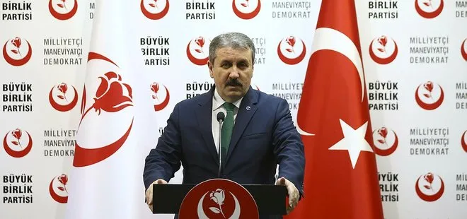 BBP Genel Başkanı Mustafa Destici: AK Parti, MHP ve BBP ilkesel olarak bu ittifakta anlaştı