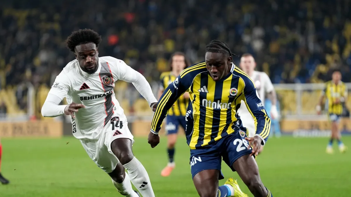 Kadıköy’de gol yağmuru! Fenerbahçe Gaziantep FK'yı mağlup etti