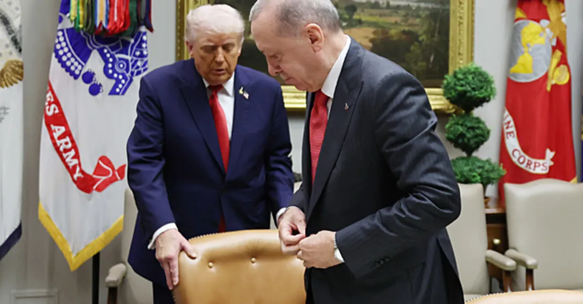 Trump’tan Başkan Erdoğan’a sandalye jesti