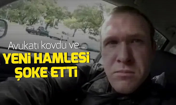 Terörist Brenton Tarrantın yeni hamlesi dünyayı şoke etti!
