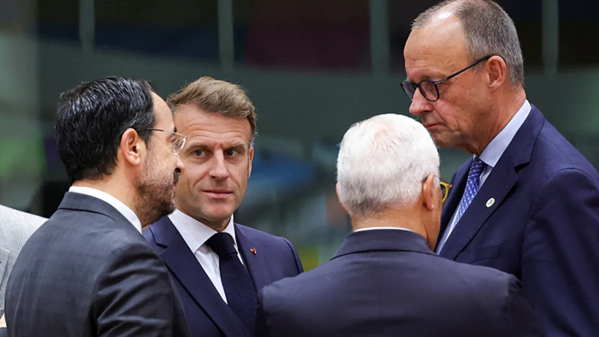 Brüksel'de AB liderler zirvesi! Doğu kanadına dron duvarı