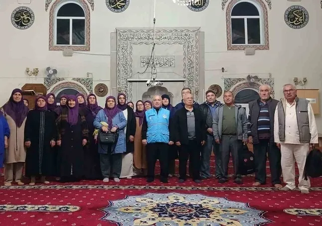 Yatağan’da umreciler dualarla uğurlandı