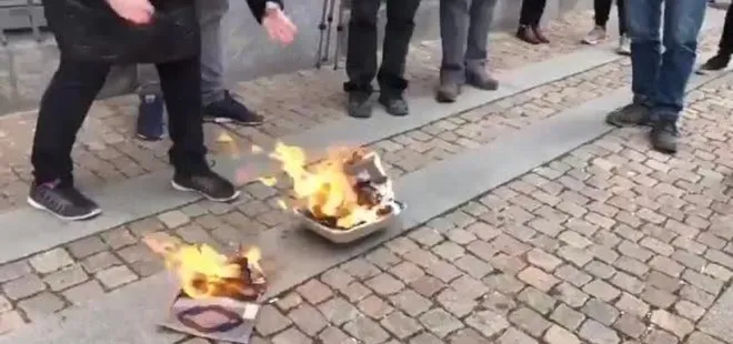Danimarka’da alçak provokasyon! Kur’an-ı Kerim yakıp sosyal medyada yayımladılar