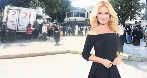 Müge Anlı’nın vefat eden babasının ruhu için aşure dağıtıldı