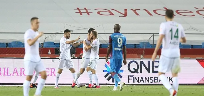 Trabzonspor: 3 - Konyaspor: 4 MAÇ SONUCU