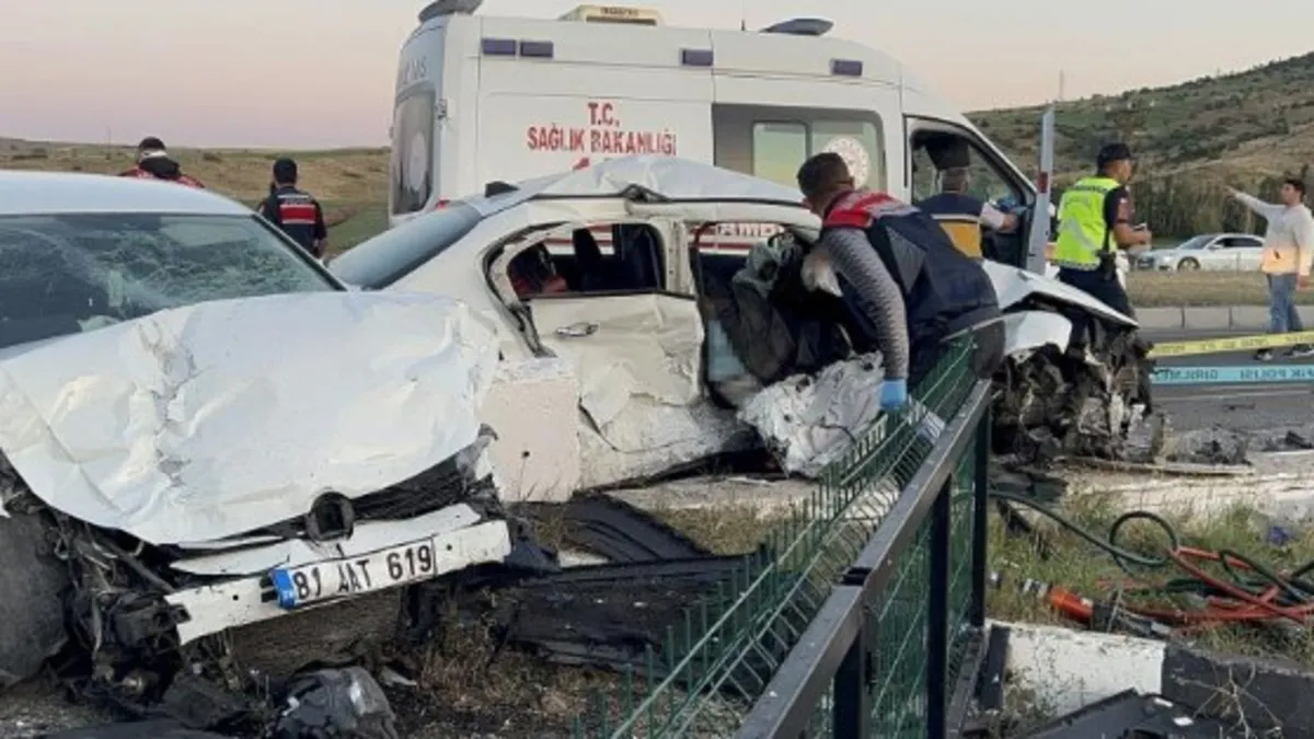 Yozgat'ta Trafik Kabusu: Düğün Arabası Kazada Hayatını Kaybetti - Evli Çift Şok Yaşattı!