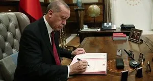 Başkan Erdoğan imzaladı! Karar Resmi Gazete’de