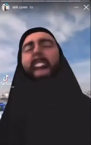 Büyük tepki çeken paylaşım: CHP’li İdil Zaman çarşaflı kadınlarla dalga geçti