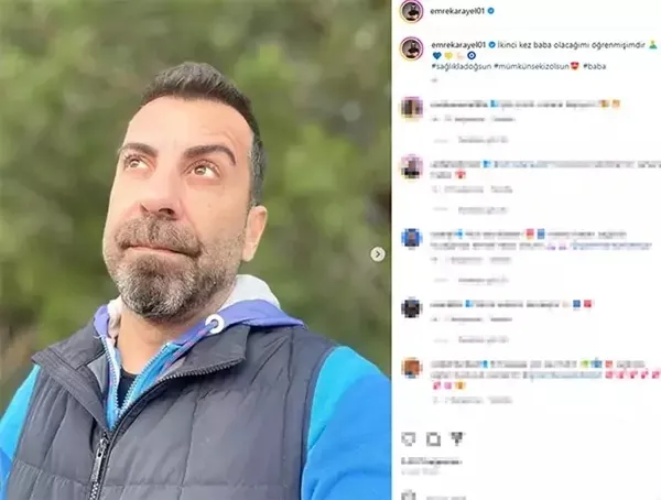 1699962726667.jpeg Emre Karayel ve Gizem Demirci’den müjdeli haber! 'İkinci kez baba olacağımı öğrenmişimdir' - 2