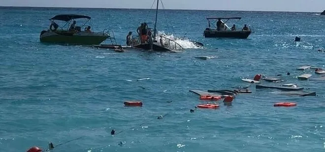 Muğla'nın Fethiye ilçesinde tur teknesi battı: Can pazarının yaşandığı olayda 3 kişi yaralandı