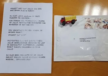 Hollanda'da camiye İslamofobik tehdit mektubu