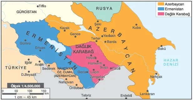 Nahçıvan nerede, nereye bağlı? Türkiye’nin Türk dünyasına açılan kapısı: Nahçıvan Özerk Cumhuriyeti haritası nasıl?