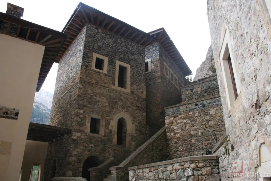 Sümela Manastırı`nın bilinmeyeni daha ortaya çıktı 14