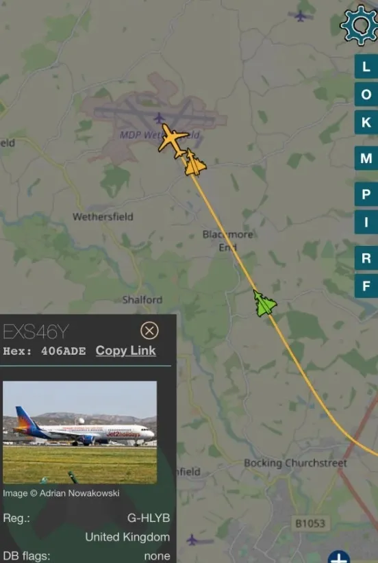 Dalaman-Manchester uçağında bomba paniği: Savaş uçakları eşliğinde indirildi
