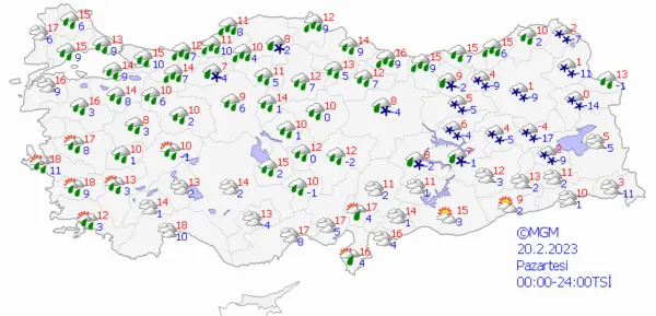 1676818930714.png Sağanak yağış ve kar geliyor! Meteoroloji'den çok sayıda ile yeni uyarı! İstanbul Ankara İzmir hava durumu... - 5