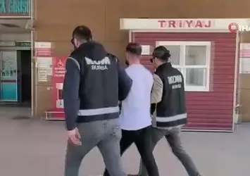 Bursa'da kuyumcuya sahte altın satıp dolandırdı